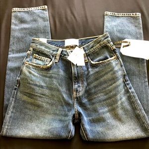 Current/Elliott Vintage Cropped Jeans